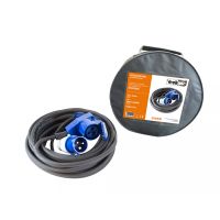 Vechline Verloopkabel 3x1.5mm² CEE-Winkelkoppeling 15m