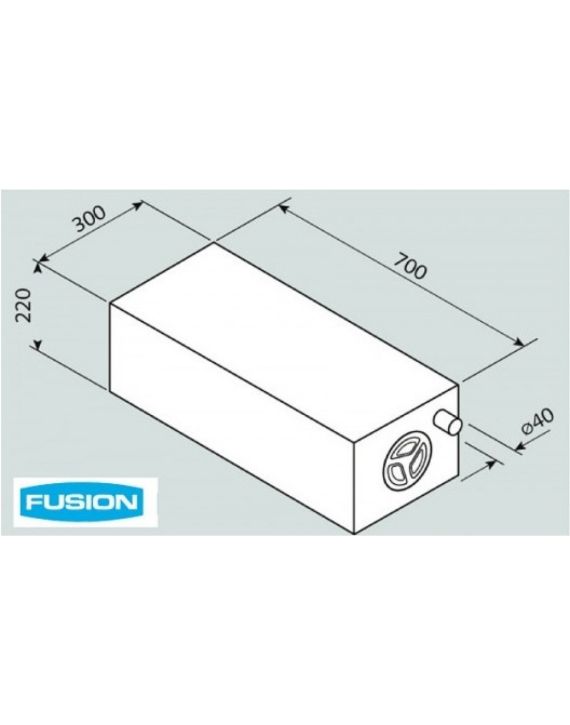Fusion Watertank 43L V4-05 EV0905