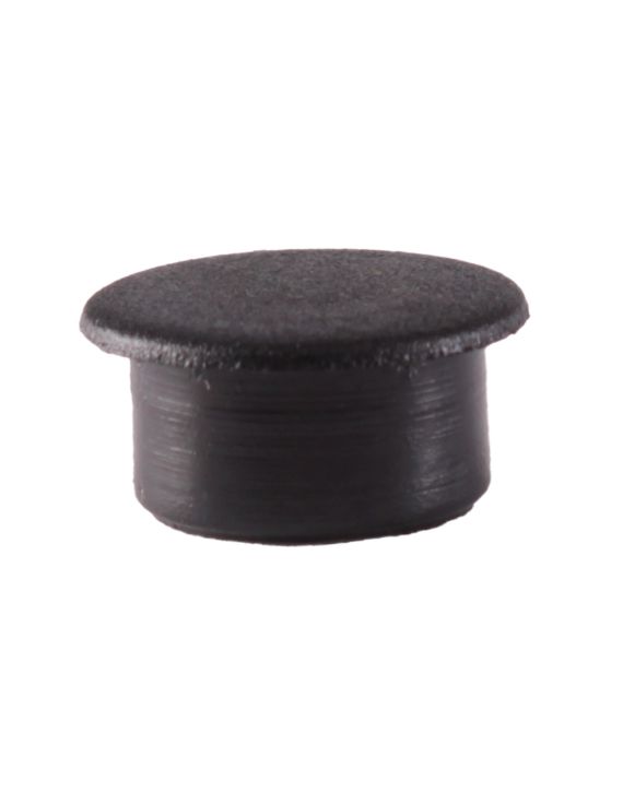 Chausson Schroefafdekking Zwart 8x4mm