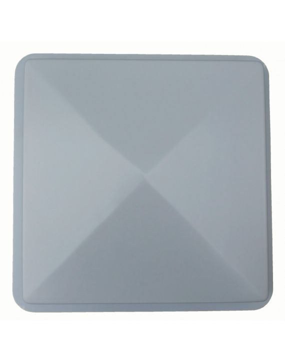 Dakluikkap 40x40cm Wit