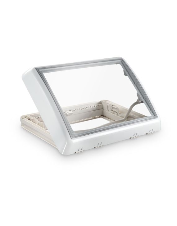 Dometic Midi Heki Style 70x50cm Beugel/Ventilatie Crèmewit