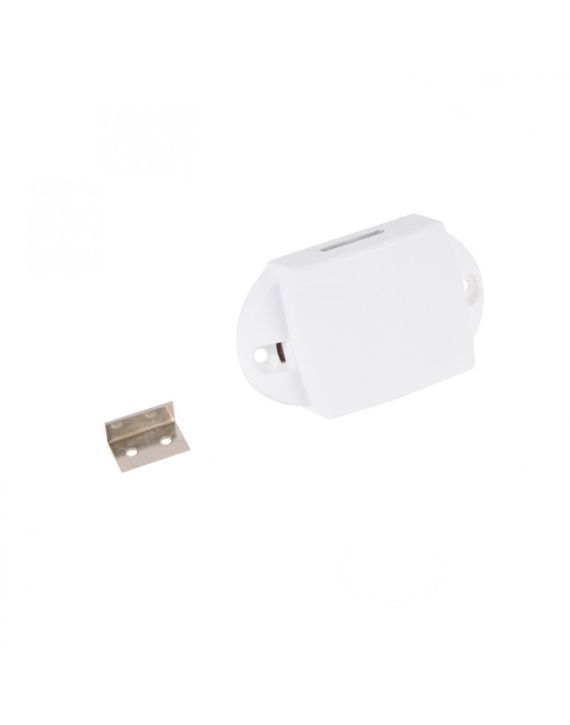 Drukknopslot Eenzijdig Bedienbaar Wit