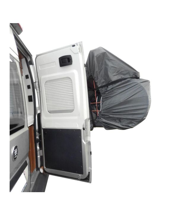 Hindermann Fietshoes VAN 1/3 Fietsen Achterwand