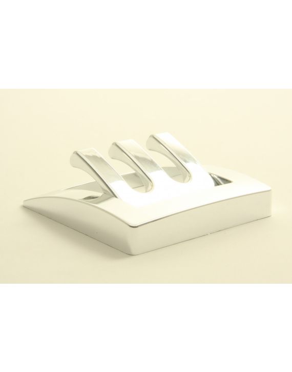 Kapstok 3-Haaks Inklapbaar Hoogglans Chroom