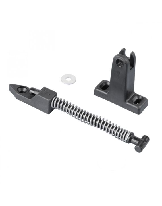 Kastklepuitzetter met Veer Zwart