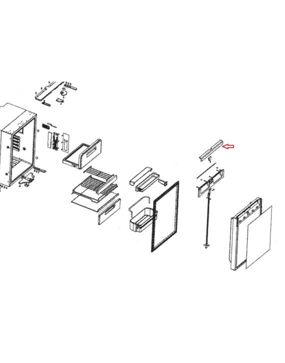 Dometic CRX1065 Handvat