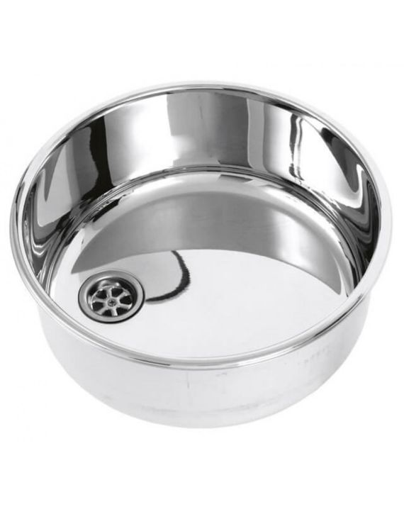 Navy Load Spoelbak Rond RVS Ø36–Ø38,5 H15