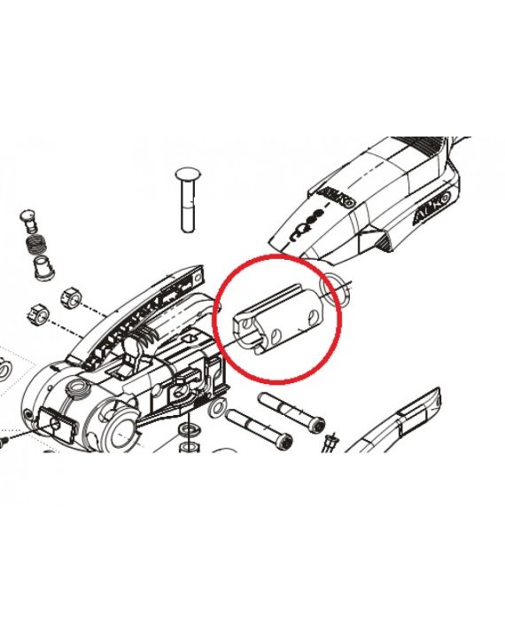 AL-KO Afstandsbeugel D45