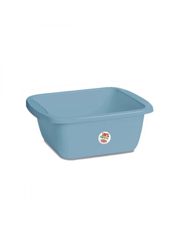 Stefanplast Wasbak Rechthoek 10L Blauw