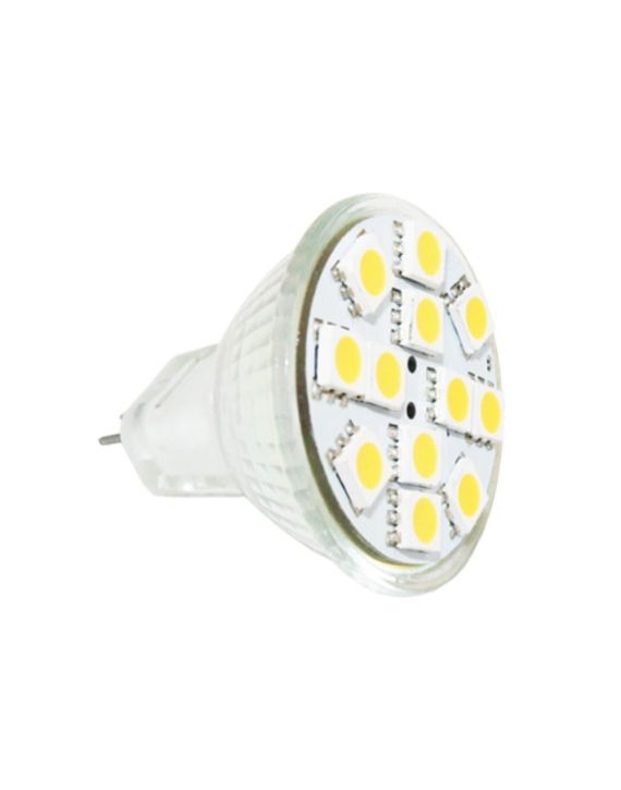 Lamp LED G4 MR11 1.8W/100Lumen/12Leds
