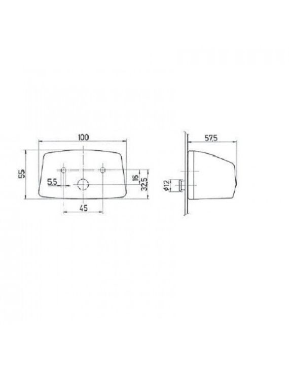 Jokon Kentekenverlichting K415 Opbouw