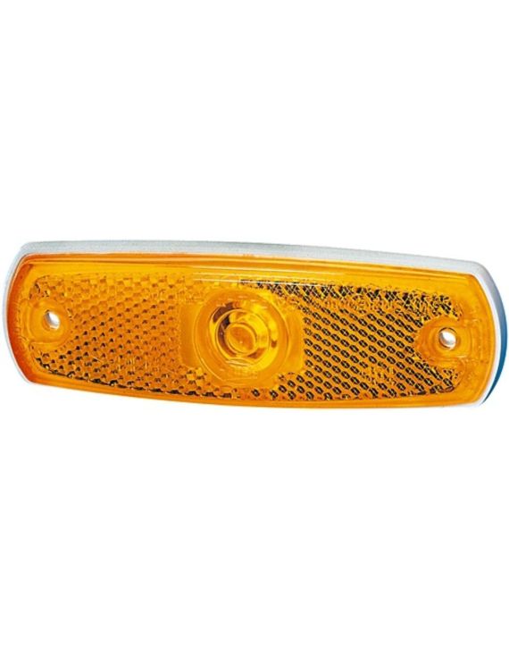 Hella Zijmarkering met Reflector Rechthoekig Inbouw Oranje