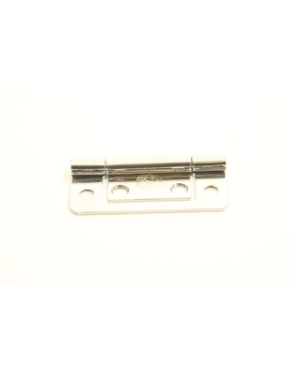 Scharnier 2-50mm vlak chroom à 2 st.