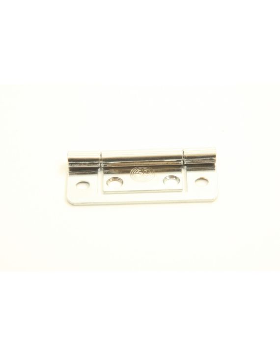 Scharnier 2-50mm vlak chroom