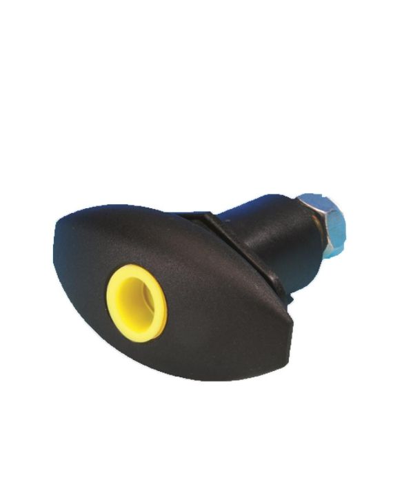 Garagedeur Sluiting Ovaal Zwart