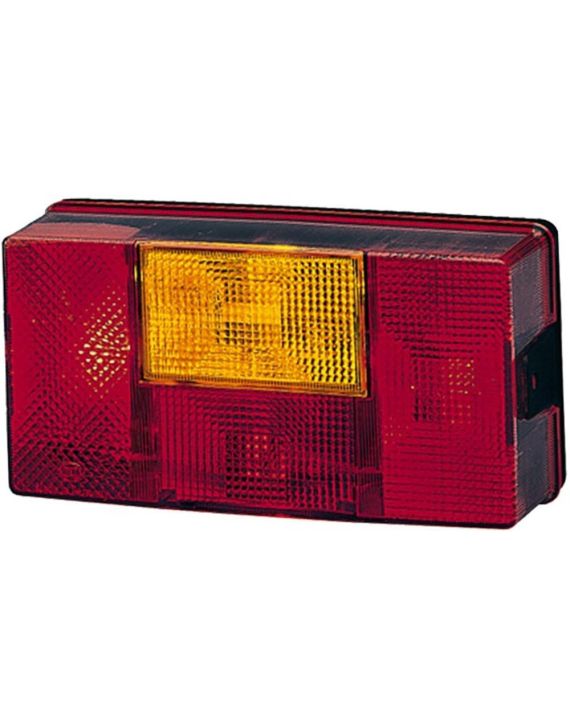 Hella Achterlicht Rem/ Knipper/ Kenteken/ Mist Opbouw Links 12/24V