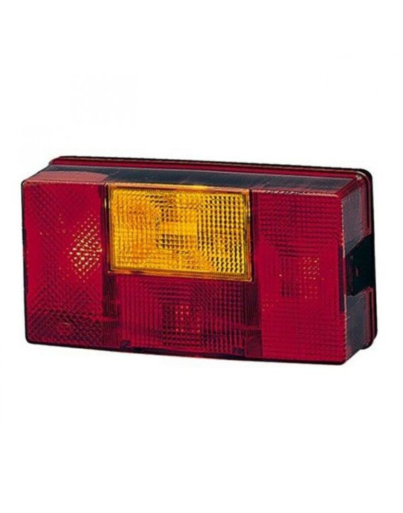 Hella Achterlicht Rem/ Knipper Opbouw Rechts 12/24V