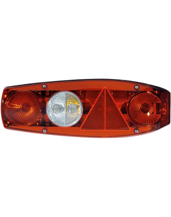 Hella Achterlicht Caraluna II Plus Rem/ Knipper/ Mist/ Achteruitrij/ Zijmarkering/ Driehoek Reflector Links