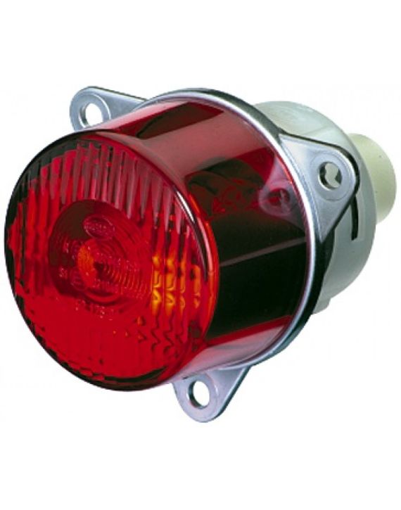 Hella Remlicht/Achterlicht Rond Rood 12/24V