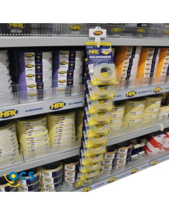 HPX Hangstrip Max Power 12 Stuks Transparant