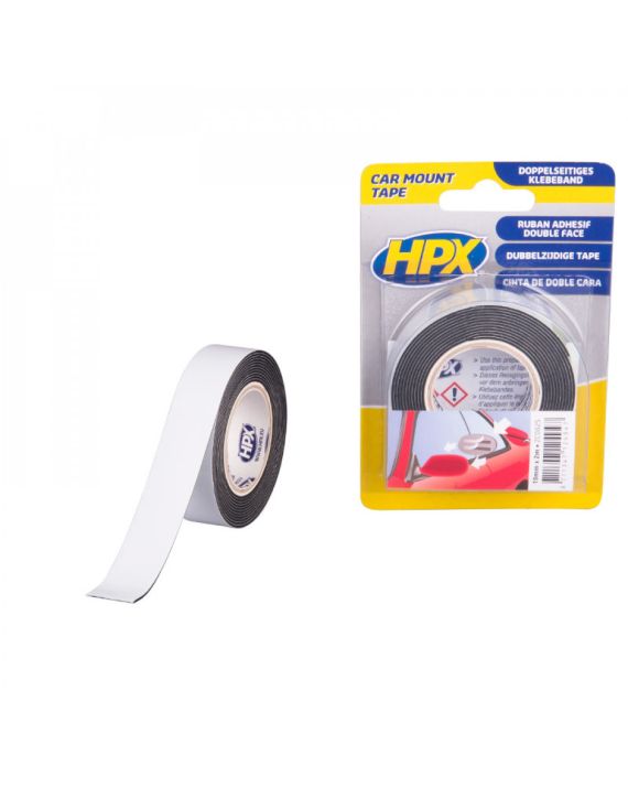 Dubbelzijdig PE Bevestigingstape Zwart 2m