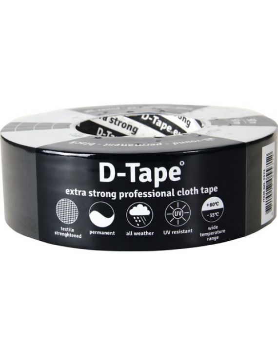 Deltafix Delta 1 tape permanent 50m x 50mm Rood