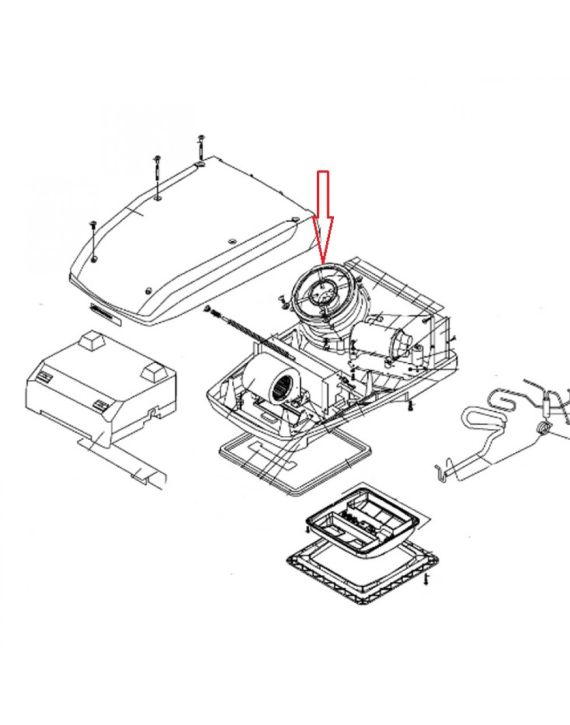 Dometic B1500/ 1900 Ventilating Grill
