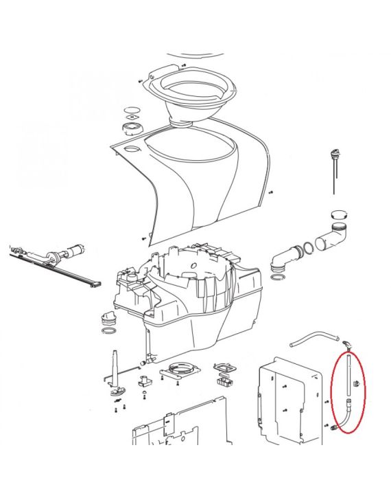 SC500 Clip sight tube